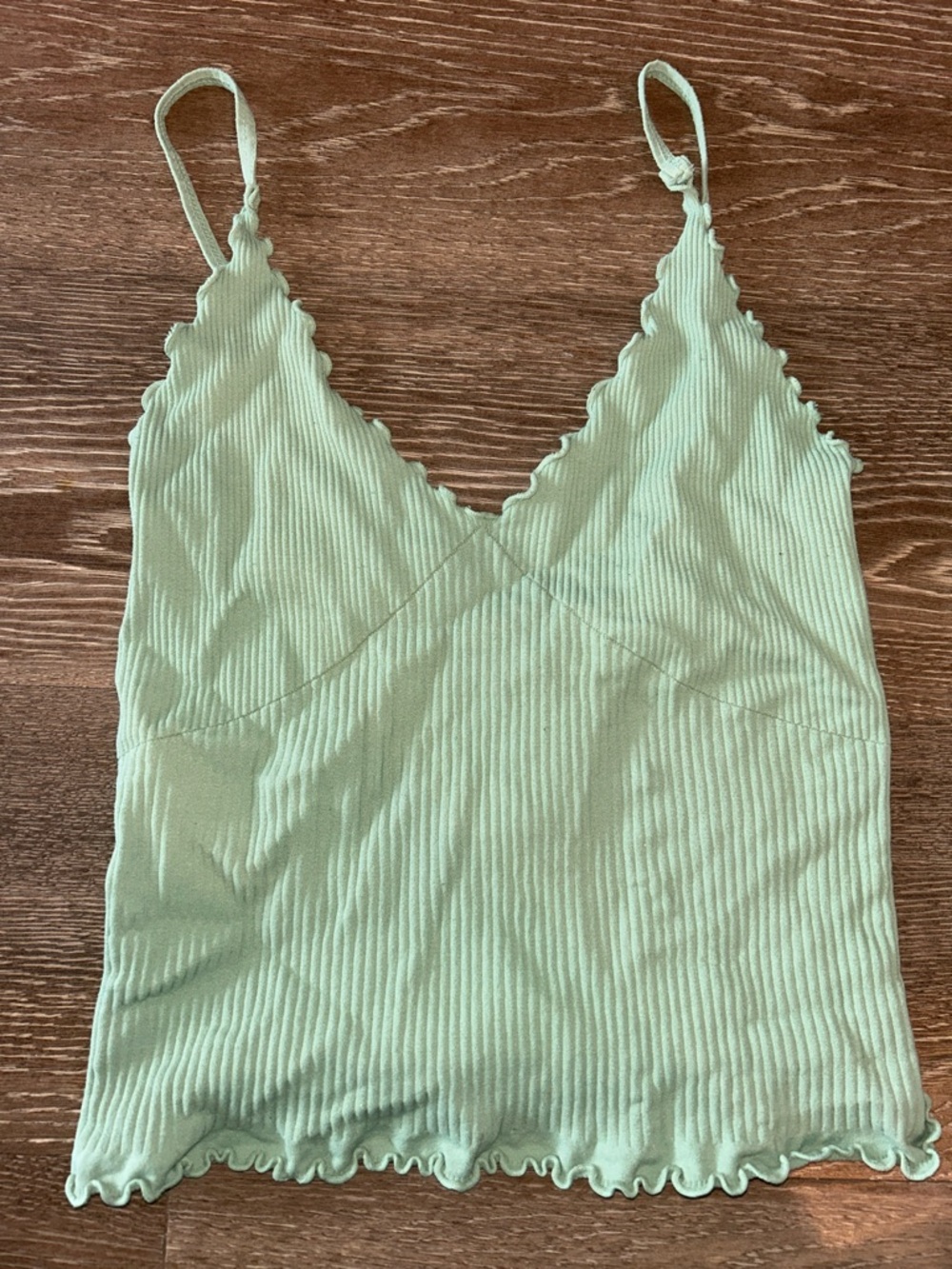 ribbed tank top